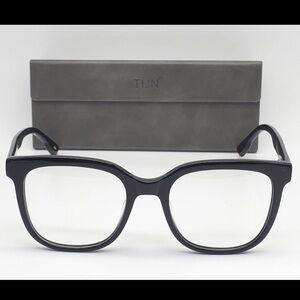 TIJN T1288 Black Square Eyeglasses
